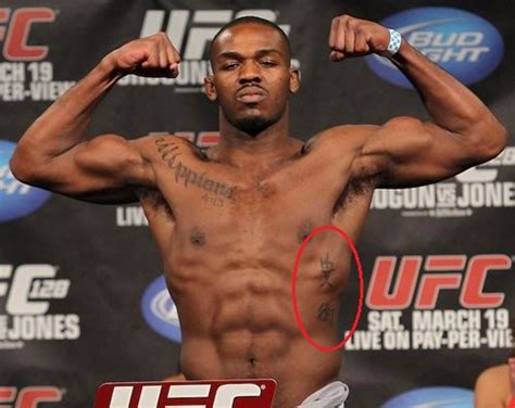 jon jones tattoos